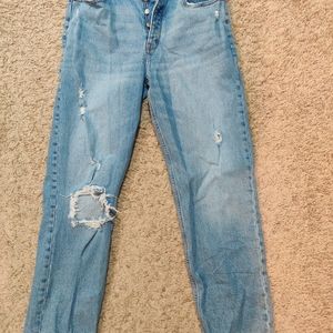 Abercrombie and Fitch The Dad High Rise Jean